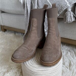 Steve Madden Taupe Ankle Boots
